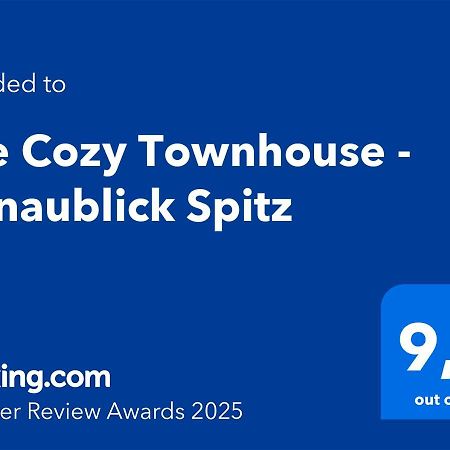Villa The Cozy Townhouse - Donaublick Spitz Spitz an der Donau Exterior foto