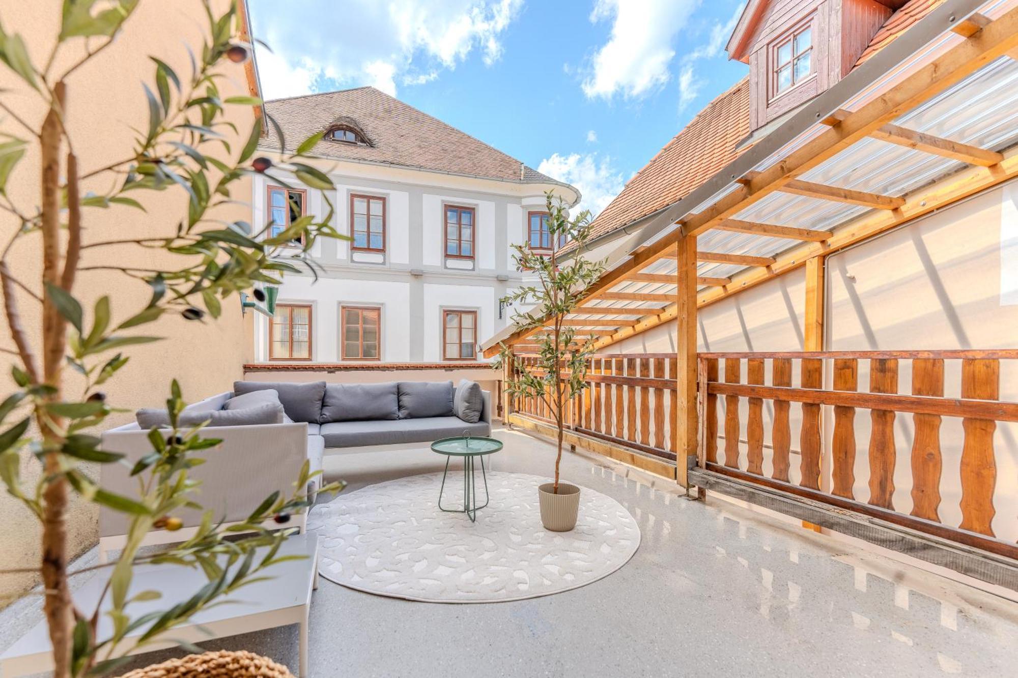 Villa The Cozy Townhouse - Donaublick Spitz Spitz an der Donau Habitación foto