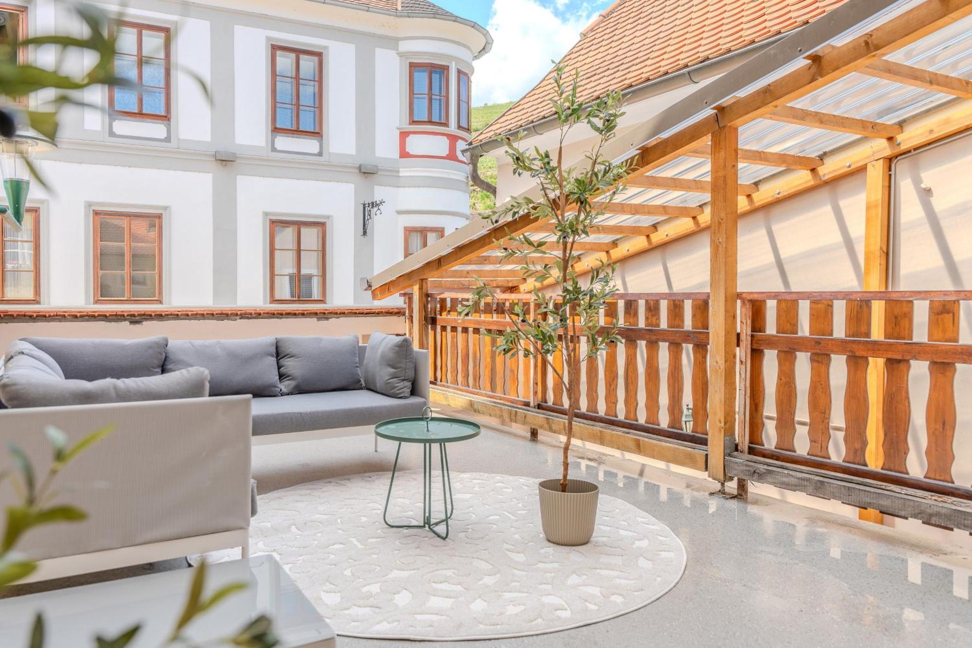 Villa The Cozy Townhouse - Donaublick Spitz Spitz an der Donau Habitación foto